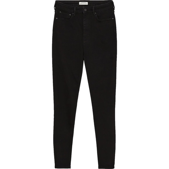NEW: ZARA | High Waist Black Jeans - Picture 2 of 6